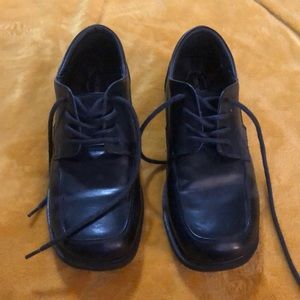 Boys Black Dress Shoes